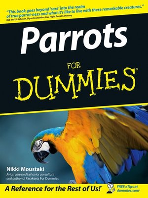 cover image of Parrots For Dummies
